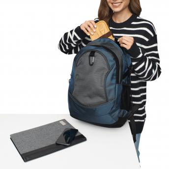 Рюкзак HIGH-CLASS, синий, серый NTEU7-94727