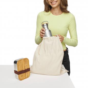 Сумка на шнурке SUBURB, бежевая NTEU7-93702