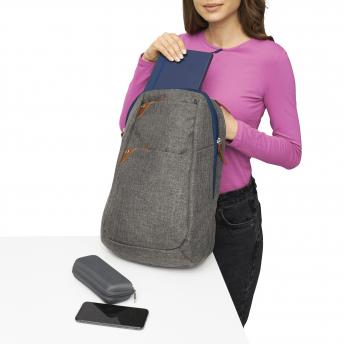 Рюкзак ABERDEEN, синий, коричневый NTEU7-93731