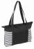 Шоппер TWIN, черный, белый NTEU7-92578