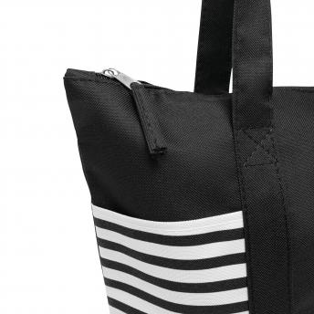 Шоппер TWIN, черный, белый NTEU7-92578