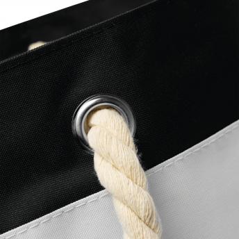 Сумка пляжная SYLT, черная, белая NTEU7-93125