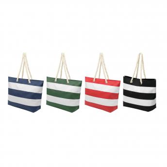 Сумка пляжная SYLT, черная, белая NTEU7-93125