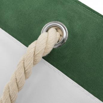 Пляжная сумка SYLT, зеленая, белая NTEU7-93127