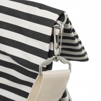 Сумка пляжная JUIST, бежевая, черная NTEU7-94742