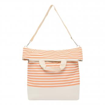 Сумка пляжная JUIST, бежевая, красная NTEU7-94744