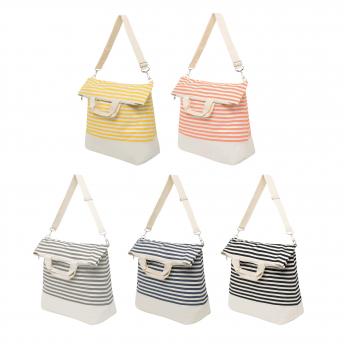 Сумка пляжная JUIST, бежевая, красная NTEU7-94744