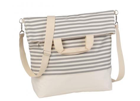 Сумка пляжная JUIST, бежевая, серая NTEU7-94745