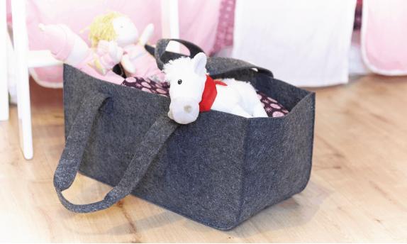 Сумка из фетра HOMY, серый NTEU7-165923