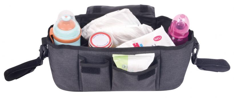 Сумка для коляски BABY AID, антрацит NTEU7-165817