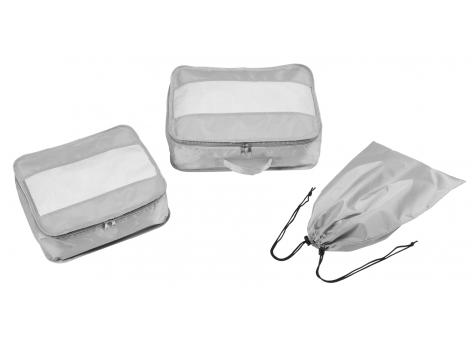 Дорожный набор TRAVEL ATTENDANT, 3 штуки, серый NTEU7-94762