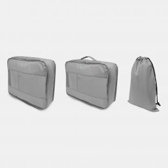 Дорожный набор TRAVEL ATTENDANT, 3 штуки, серый NTEU7-94762