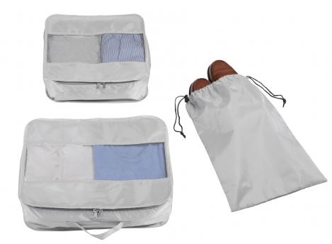 Дорожный набор TRAVEL ATTENDANT, 3 штуки, серый NTEU7-94762