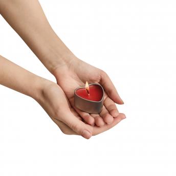 Свеча парфюмированная ваниль GOOD SPIRITS, красный, серебристый NTEU7-165925