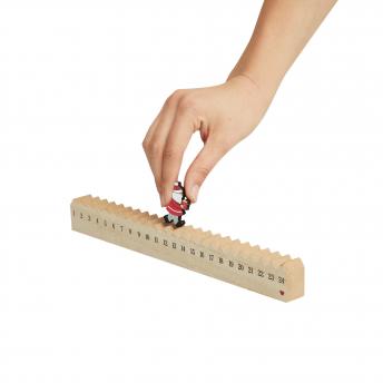 Деревянный календарь ПРАЗДНИЧНЫЙ САНТА NTEU7-622640