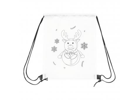 Сумка-мешок для раскрашивания COLOURFUL SANTA NTEU7-594833