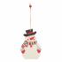 Новогоднее украшение / Подвеска на елку WOODEN SNOWI NTEU7-622428