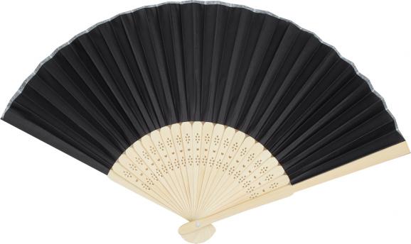 Складной веер BAMBOO COOL черный NTEU7-538020