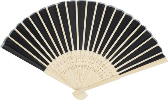 Складной веер BAMBOO COOL черный NTEU7-538020