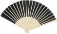 Складной веер BAMBOO COOL черный NTEU7-538020