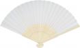 Складной веер BAMBOO COOL, белый NTEU7-538021