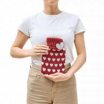 Грелка CUDDLE, красная - сердце NTEU7-165945