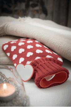 Грелка CUDDLE, красная - сердце NTEU7-165945