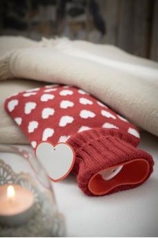 Грелка CUDDLE, красная - сердце NTEU7-165945