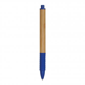 Ручка шариковая BAMBOO RUBBER, синяя NTEU7-92620