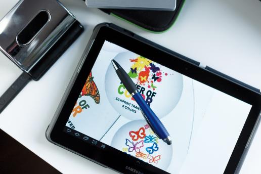 Ручка шариковая SWAY TOUCH, синяя NTEU7-92670