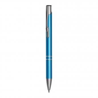 Ручка шариковая алюминиевая TUCSON, бирюзовый цвет NTEU7-165787