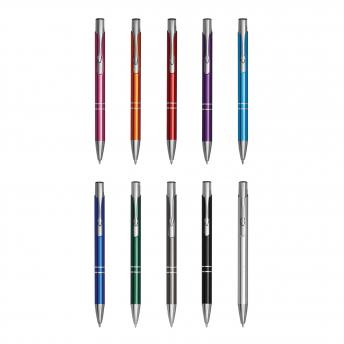 Ручка шариковая алюминиевая TUCSON, зеленая NTEU7-165788