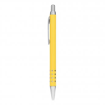 Шариковая ручка из латуни BUDAPEST, блестящая желтая NTEU7-501069