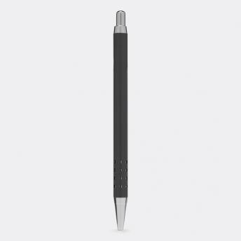 Шариковая ручка из латуни BUDAPEST, глянцевый антрацит NTEU7-501071