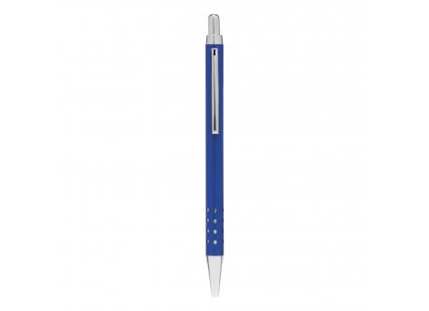 Шариковая ручка из латуни BUDAPEST, матово-синяя NTEU7-501073