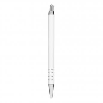 Алюминиевая шариковая ручка BUKAREST, белая NTEU7-501076
