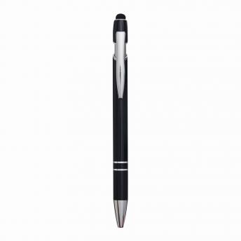 Алюминиевая шариковая ручка MERCHANT, черная NTEU7-537896