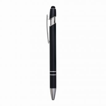 Алюминиевая шариковая ручка MERCHANT, черная NTEU7-537896