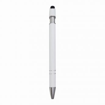 Алюминиевая шариковая ручка MERCHANT, белая NTEU7-537897