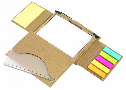 Набор для заметок POP UP с ручкой, натуральный NTEU7-92777