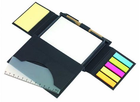 Набор для заметок POP UP с ручкой, черный NTEU7-92778