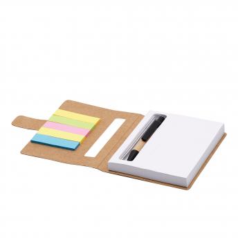 Мини-блокнот MEMO, коричневый NTEU7-93180