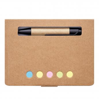 Мини-блокнот MEMO, коричневый NTEU7-93180