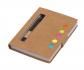 Мини-блокнот MEMO, коричневый NTEU7-93180