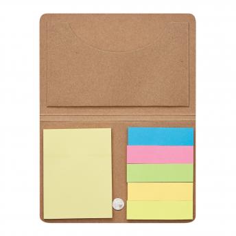 Блокнот STICK ME, коричневый NTEU7-94844