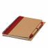 Блокнот RECYCLE, красная NTEU7-93183