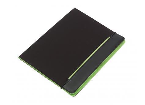 Папка A4 YOUNG STAR, черный, зеленый NTEU7-94855