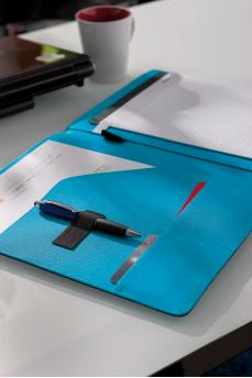 Портфель YOUNG STAR в формате DIN A4, черный, бирюзовый NTEU7-94856