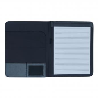 Папка А4 NOBLESSE с блокнотом, черная NTEU7-93146