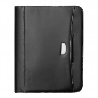 Папка А4 NOBLESSE на молнии, черный NTEU7-94857